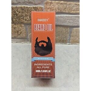 INKEEY Beard Oil Promote Beard Growth & Enhance Beard Texture & All Natural NEW
